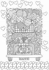 Coloring Pages Doverpublications Creative Haven Book Dover Celebrations Adult Publications sketch template