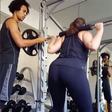 Ashley Graham Works On Her Famous Booty After Appearing On Sports