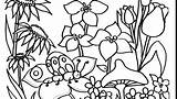 Garden Coloring Pages Getdrawings sketch template