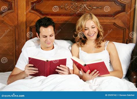 reading  bed stock photo image  beauty girl indoor