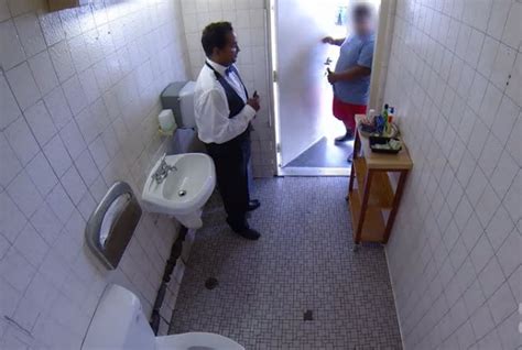 fancy restroom attendant gas station prank