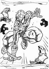 Spiderman Bài Magiccolorbook Viết Từ sketch template