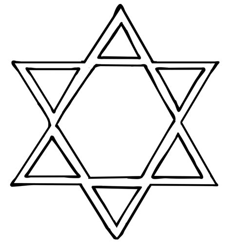 israel star  david magen david adom hexagram symbol judaism png