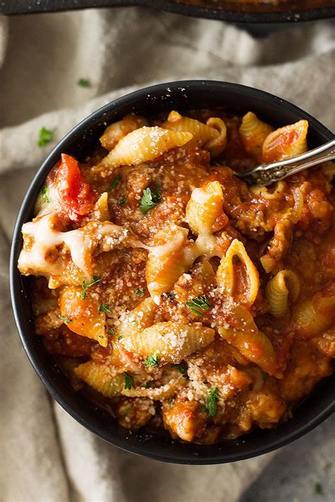 this one pot italian sausage pasta is an easy 30 minute meal filled with simple ingredients and