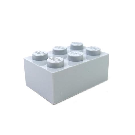 lego spare parts brick  light bluish gray