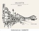 Kolkata sketch template