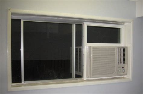 sliding windows air conditioners  window ac unit  pinterest