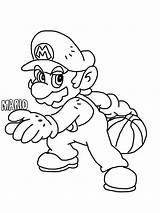 Mario Pages Coloring Coin Template Tag sketch template
