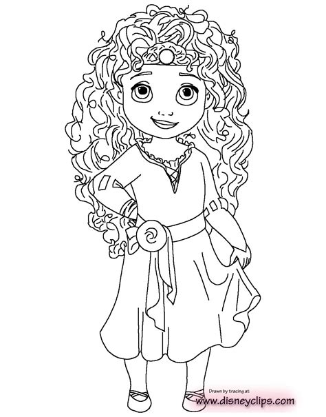 coloring pages  baby princess bubakidscom