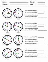 Time Worksheets Worksheet Elapsed Telling Math Kids Clock Grade Answers Aids 3rd Learning Tell Clocks Practice Print Quiz Teaching Printable sketch template