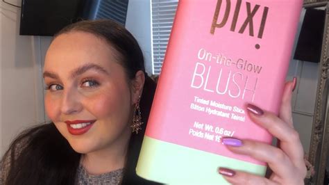 Pixi Beauty On The Glow Blush Application And Review Pixi Beauty
