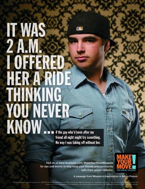 Posters Highlighting Sexual Assault Awareness Has A