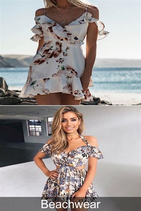 ladies fashion  girls beachwear ocean themed dress  ideas