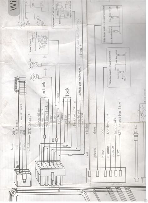 spy car alarm wiring diagram etui worksheet