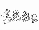 Mario Coloring Sonic Pages Colouring Amigos Sus Print sketch template