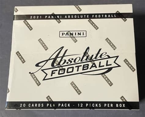 2021 Panini Absolute Football Fat Pack Box Box Fred Meyer