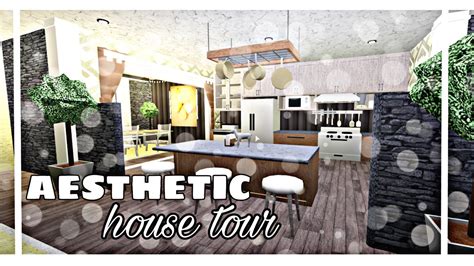 aesthetic house  bloxburg roblox youtube