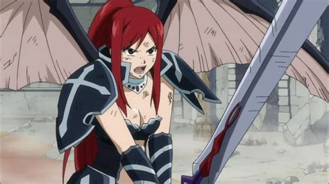 erza scarlet black wing google search anime  fan anime kawaii
