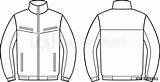Template Jacket sketch template