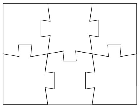 blank puzzle piece template  single puzzle piece images