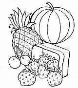 Food Coloring Pages Healthy Kids Printable sketch template