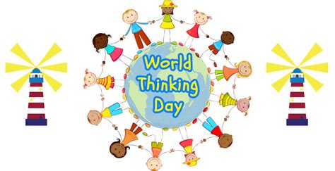 world thinking day february   happy days