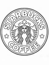 Starbucks Coloring Logo Pages Colouring Sketch Logos Colour Kleurplaten Fun Brand Coloringpage Ca Paintingvalley Check Category sketch template
