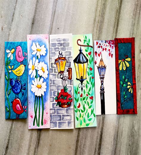 buy handmade bookmarks beautiful  unique designs   india