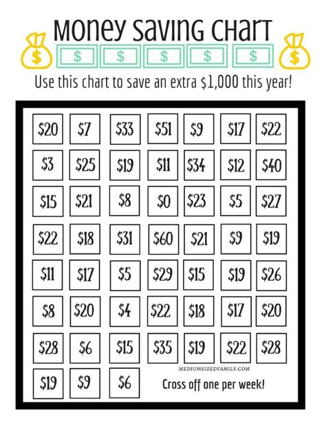 week money challenge  printable  week money challenge
