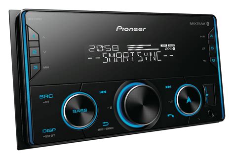 pioneer mvh sbtxnid double din car stereo digital media reciever mpusbauxradiobt