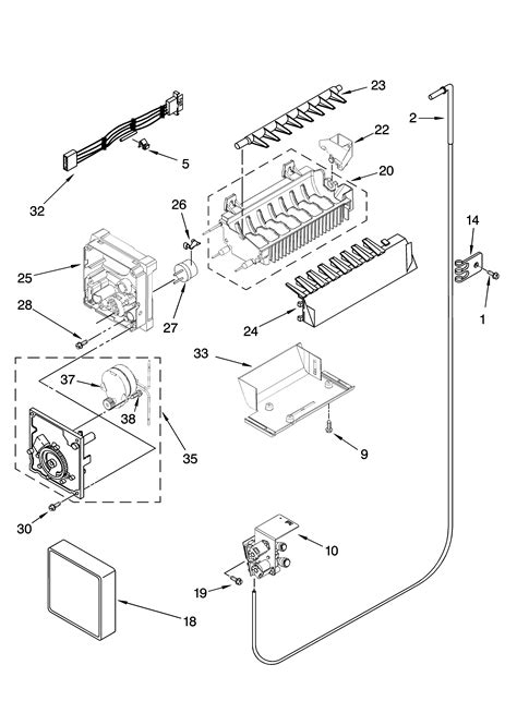 wiring diagram  kenmore ice maker bottom orla wiring