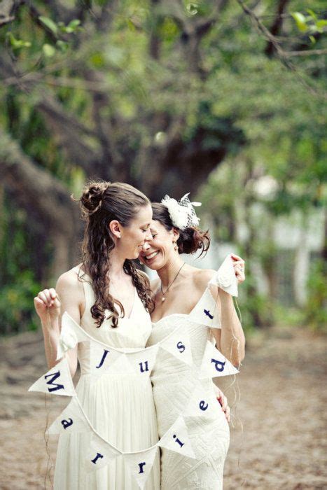 54 Best Images About Gay And Lesbian Weddings On Pinterest
