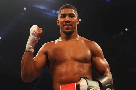 Anthony Joshua I Can Be Like Muhammad Ali At The End Of 2018 Daily Star