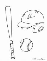 Beisbol Guante Yodibujo Bate sketch template