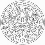Coloring Mandala Pages Celtic Mandalas Para Dibujos Colorear Pintar Printable Dificiles Geometricas Choose Board Color Adults Colouring Categories sketch template