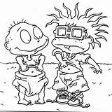 Rugrats Tommy sketch template
