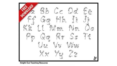 letter formation pre cursive