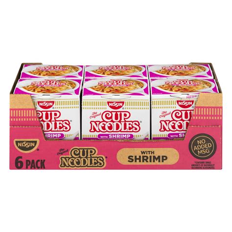Save On Nissin Cup Noodles Ramen Noodle Soup With Shrimp