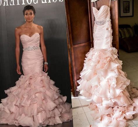 pink plus size wedding dress pluslook eu collection