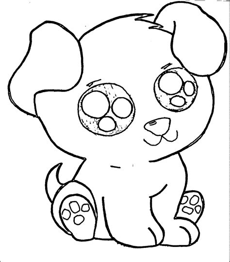 coloring pages  cute puppies coloring home