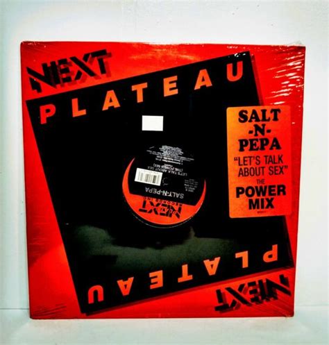 Salt N Pepa Let’s Talk About Sex 12” Inch Vinyl Dj Record Single New