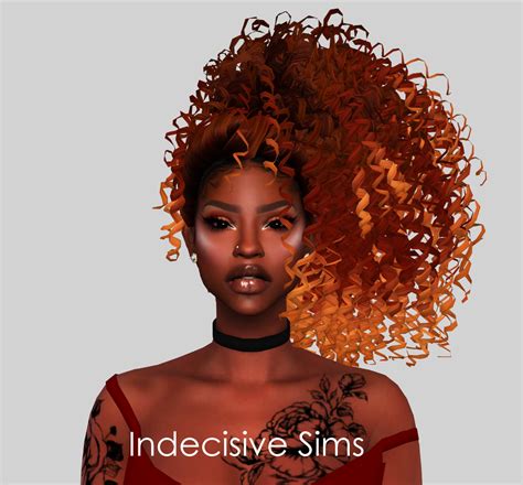 matchless sims  black hairstyles tumblr