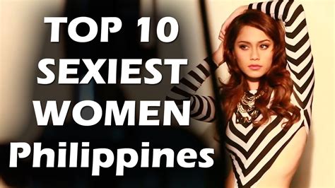 Top 10 Sexiest Women Philippines Fhm 2016 Youtube