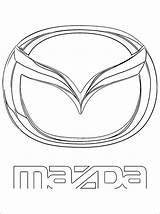 Mazda Maserati sketch template