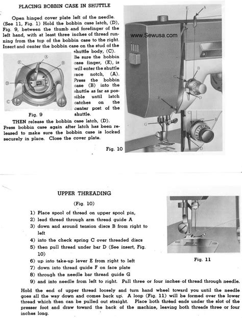 white  threading instructions white sewing machine sewing machine sewing