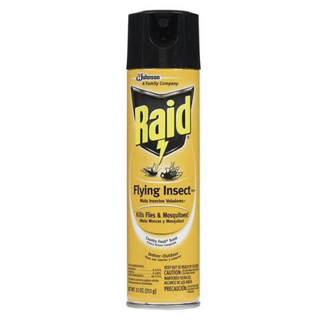 raid  oz ready   country fresh flying insect killer