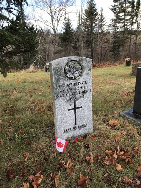 Walter Arnold Smith The Canadian Virtual War Memorial Veterans