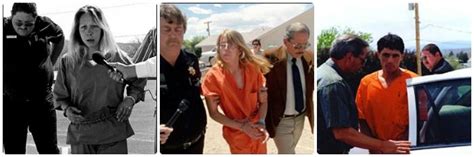 accomplices from left ray s girlfriend at the time cindy lee hendy daughter glenda ray and