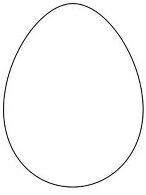 big egg templates  gallery  full page easter egg template
