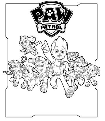 clever  tracker paw patrol coloring pages kleurplaat paw